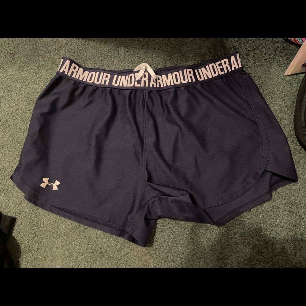 Navy Blue Under Armour Shorts
